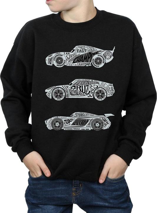 Image du produit Disney - Sweat CARS TEXT RACERS - Garçon (152, 158)