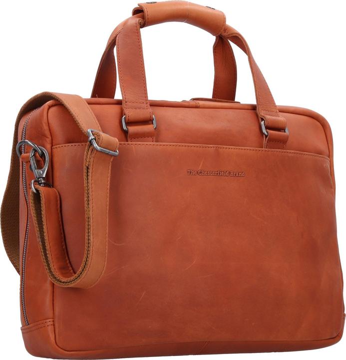 Image du produit Chesterfield Leren Laptoptas 15 inch Colorado Cognac (15.40")