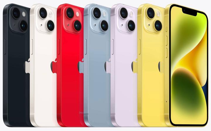 Produktbild Apple iPhone 14 (128 GB, Starlight, 6.10", SIM + eSIM, 12 Mpx, 5G)