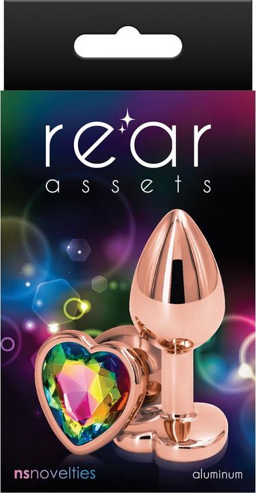 Actual product image NS Novelties Rear Assets Rose Gold Heart S