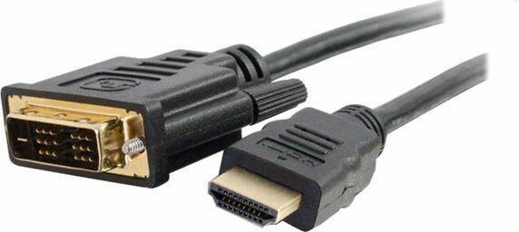 Produktbild C2G 1m (3ft) HDMI to DVI Cable - HDMI to DVI-D Adapter Cable - 1080p - M/M - Adapter cable - DVI-D m (1 m, HDMI)