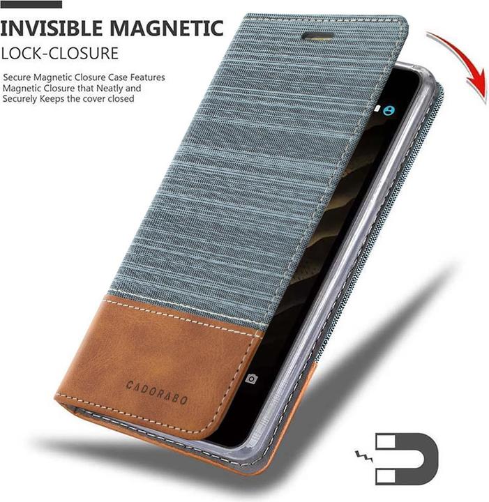 Productafbeelding Cadorabo Boek Jeans Optiek Cover (Xiaomi Pocophone F1)