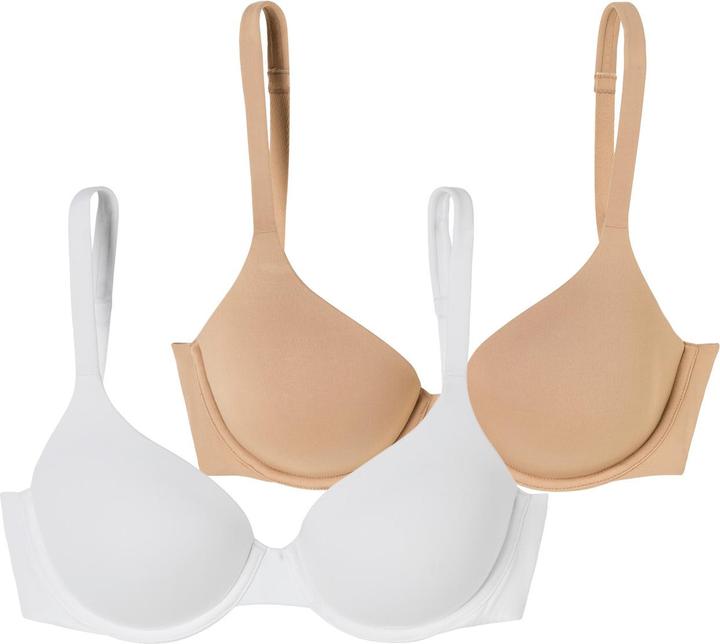 Immagine prodotto Schiesser Bügel-BH BH mit Schale - Unique Micro (85 B, Confezione da 2)