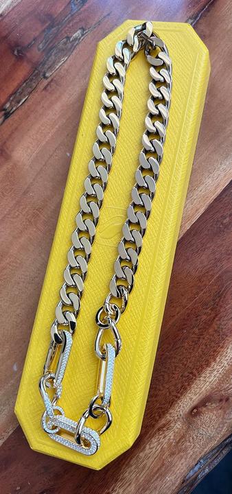 Produktbild Swarovski Dextera Statement Halskette Gold S (Swarovski Metall, 42 cm)
