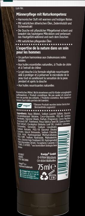 Image du produit Kneipp Shampooing-Douche Énergisante et Puissante Mini (75 ml)