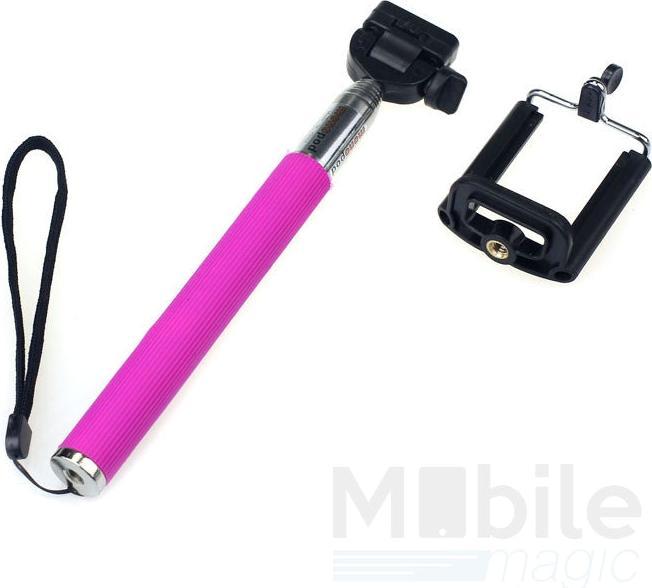 Immagine prodotto Hermex Bastone per selfie PINK / ROSA per Apple iPhone e smartphone Android