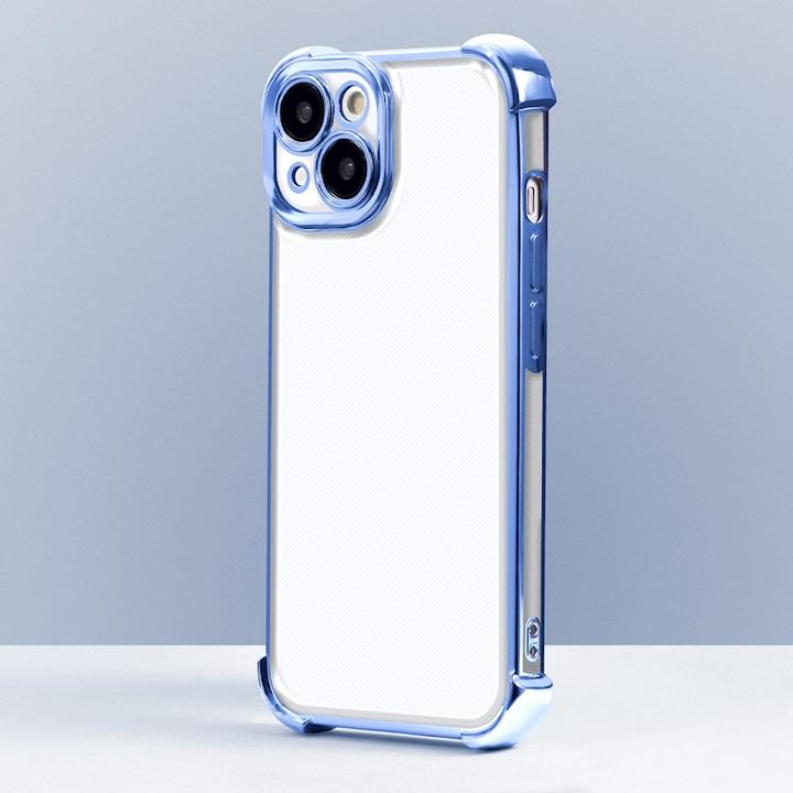 Produktbild OEM Anti Shock Chrome case for iPhone 16e blue (Apple iPhone 16e)