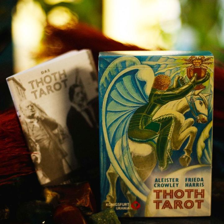 Actual product image Aleister Crowley Thoth Tarot Pocket DE (German, Aleister Crowley, 2023)