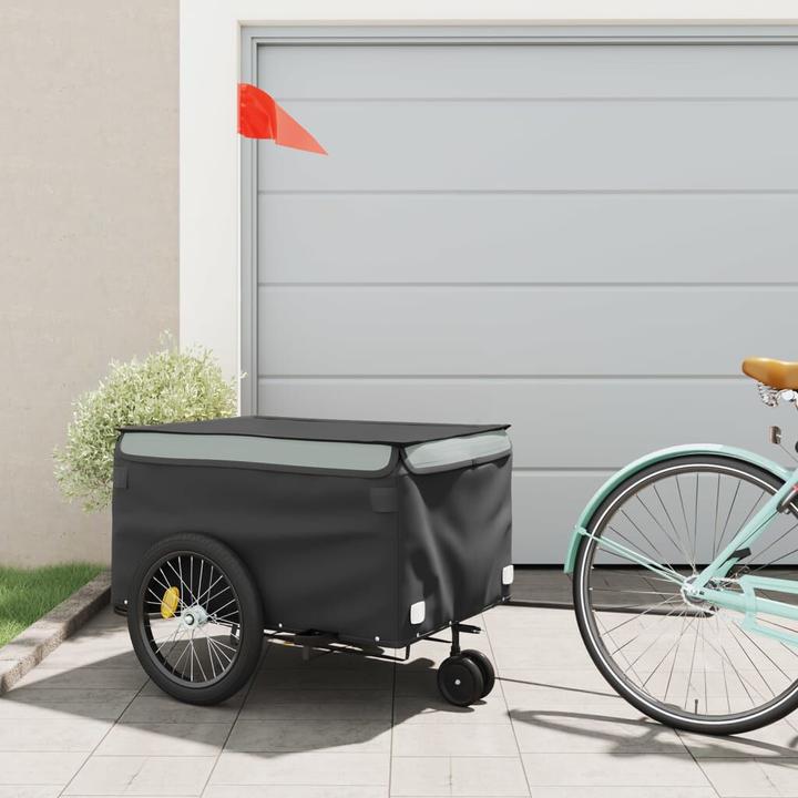 Produktbild VidaXL Fahrradanhänger 45 kg Eisen