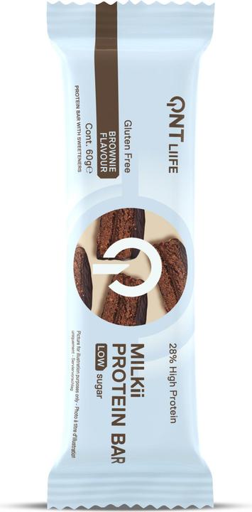 Immagine prodotto QNT Barretta proteica Milkii 12x60g (Brownie, 12 pz., 720 g)