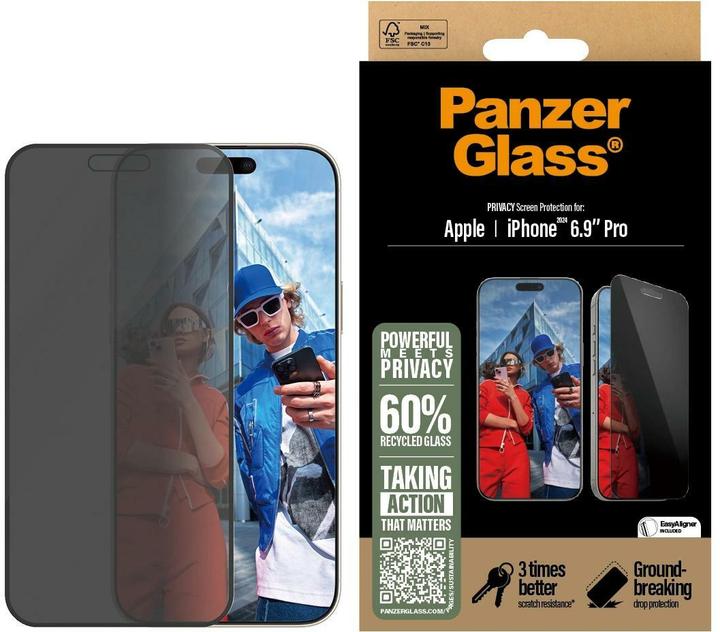 Immagine prodotto PanzerGlass Ultra-Wide Fit (1 Pezzo/i, Apple iPhone 16 Pro Max)