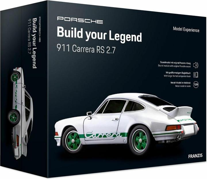 Actual product image Franzis Porsche 911 Build your legend