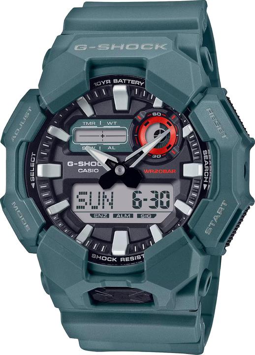 Actual product image G-Shock GA-010-2AER (Digital watch, Chronograph, 51.90 mm)