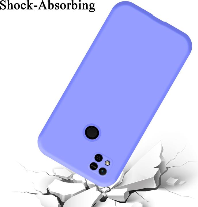 Produktbild Cadorabo TPU Liquid Silicone Case Hülle für Xiaomi RedMi 9C / RedMi 10A (Xiaomi Redmi 9C, Xiaomi Redmi 10A)