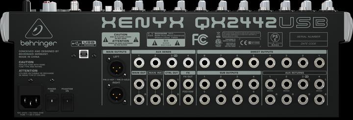 Actual product image Behringer Xenyx QX2442USB (Studio- and Livemixer)