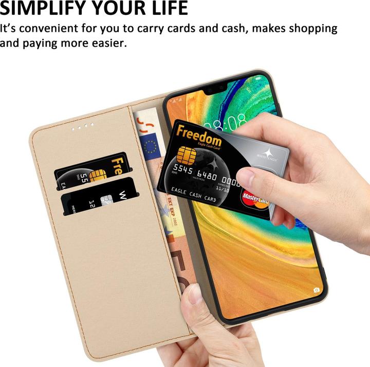 Produktbild Cadorabo Book Hülle mit Print (Huawei Mate 30)