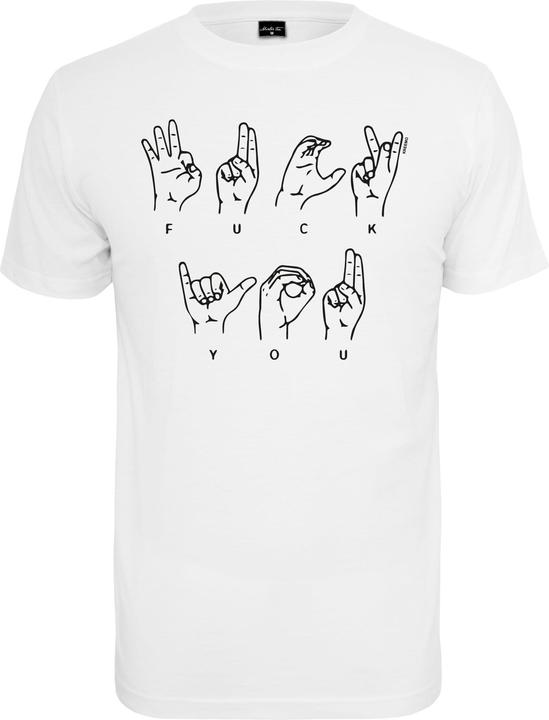Produktbild Mister Tee FU Sign Language Tee (M)