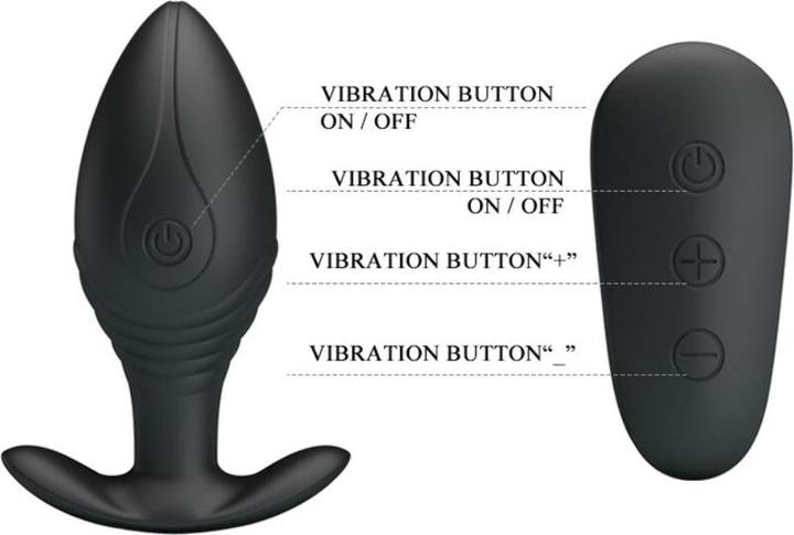 Image du produit Pretty Love Regina Butt Plug vibrant