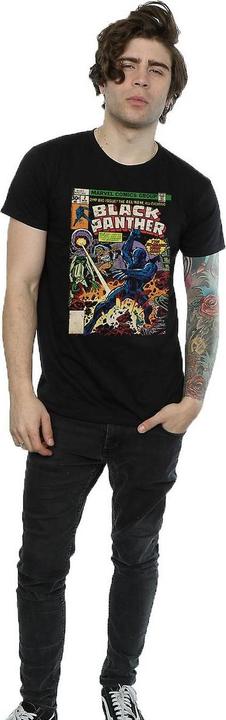 Actual product image Black Mens Cover Cotton T-Shirt (M)