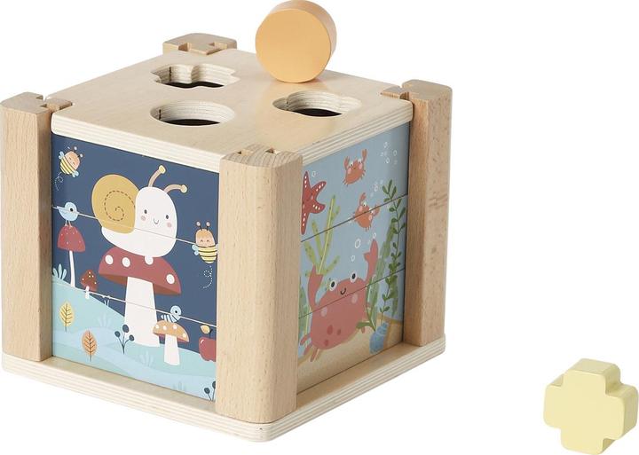 Produktbild Vertbaudet Baby-Activity-Würfel Holz FSC®