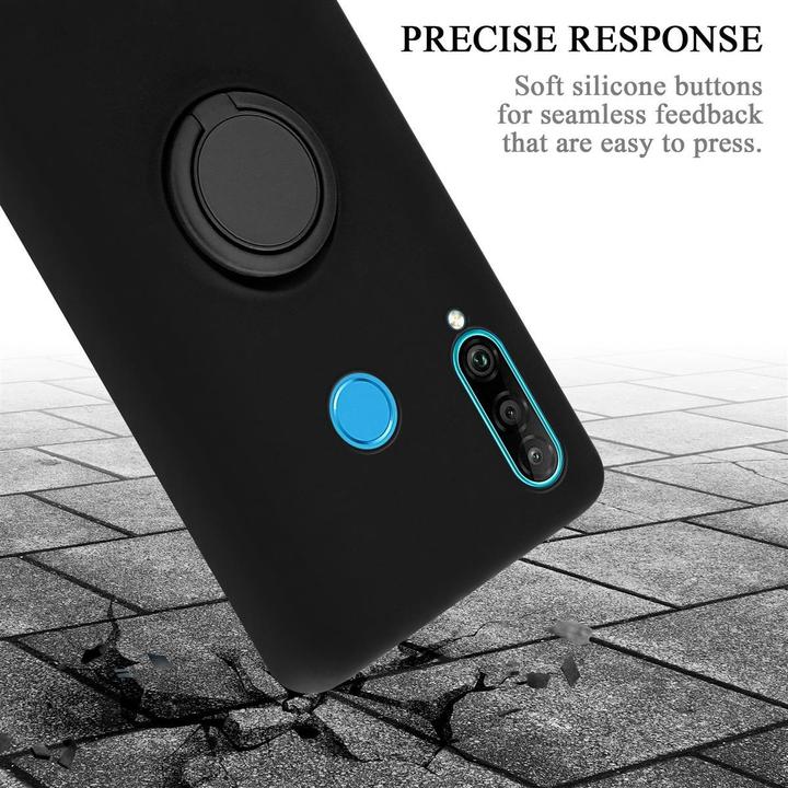 Actual product image Cadorabo TPU Liquid Ring Silicone Case Cover (Huawei P30 Lite)