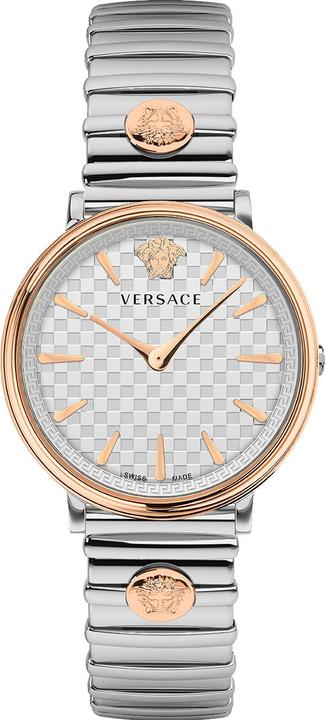 Produktbild Versace VE8105022 V-Circle Damenuhr 38mm 5ATM (Analoguhr, 38 mm)