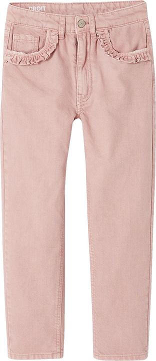 Actual product image Vertbaudet Straight girls' trousers, SLIM waist size (158)