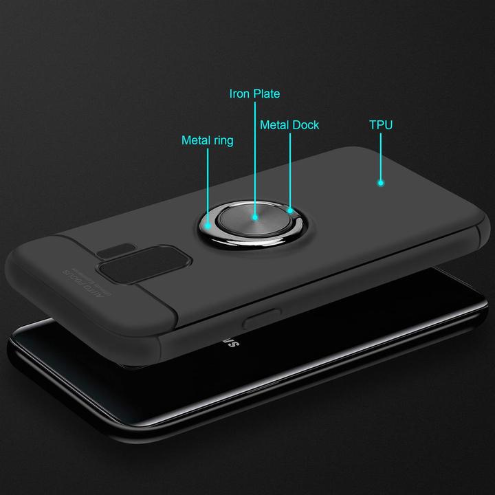 Actual product image Cadorabo TPU Auto Focus Cover (Samsung Galaxy S9)