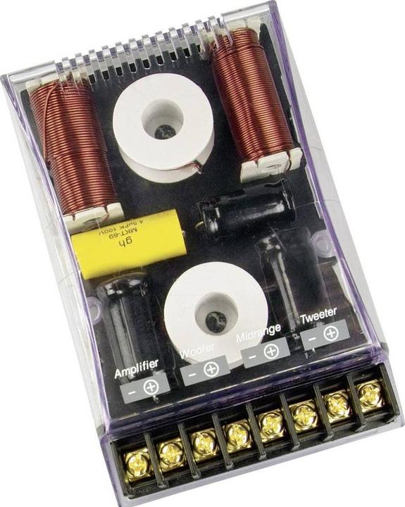 Actual product image Sinuslive CR-345 3-way crossover (3-channel amplifier)