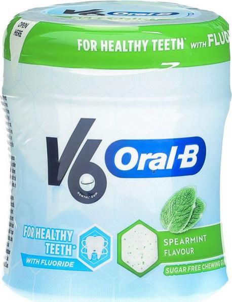 Actual product image V6 Dental care chewing gums (1 pcs., 77 g)