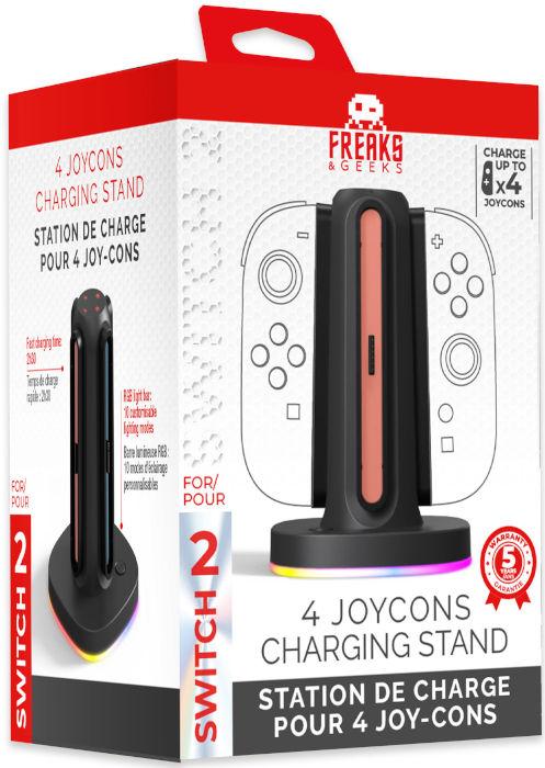 Produktbild Freaks and Geeks FREAKS SWITCH 2 Dock Di Ricarica per 4 Joy-Con