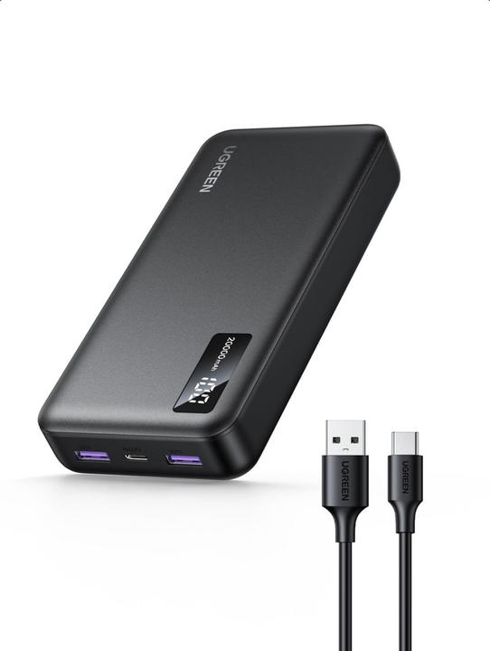 Actual product image Ugreen Two-Way Power Bank (20000 mAh, 20 W, 74 Wh)