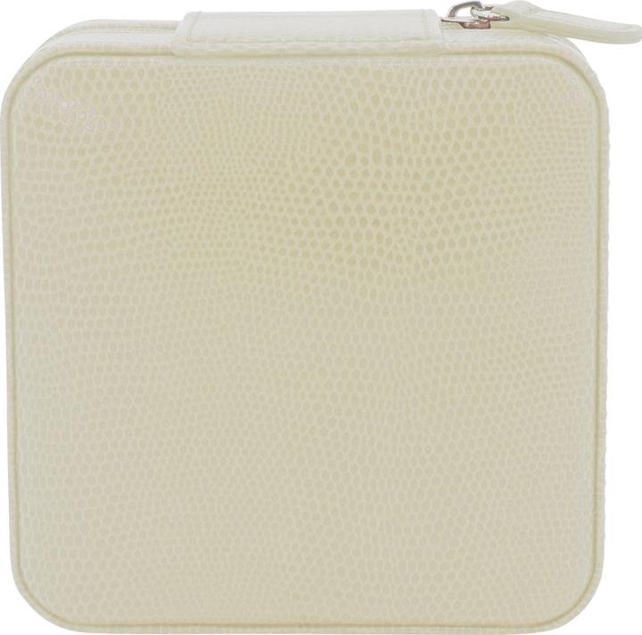 Actual product image Friedrich Stylish cream travel jewellery box Milano 20143-9