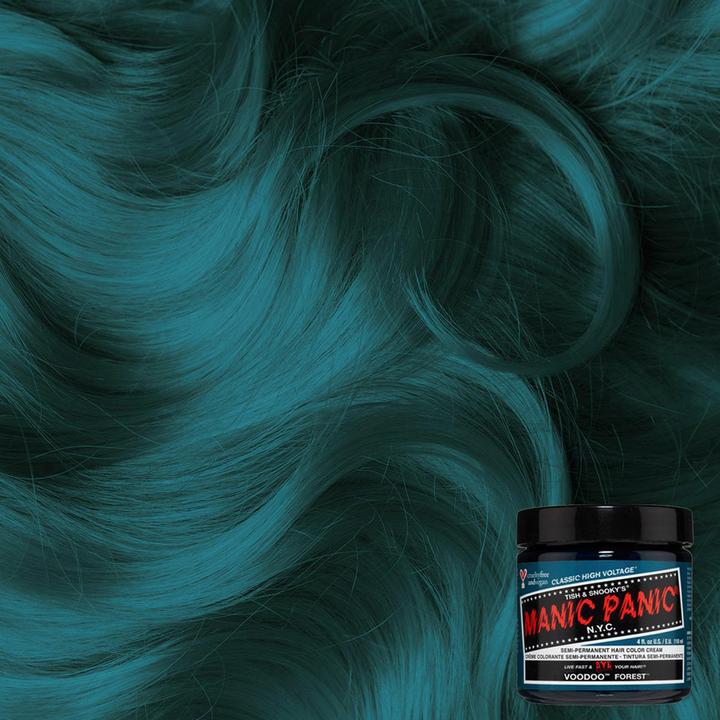 Produktbild Manic Panic Voodoo Forest Classic Creme Vegan Cruelty Free Semi-Permanente Haarfarbe 118ml (Voodoo Forest)