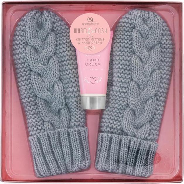 Actual product image Aroma Home Mittens with Hand Lotion / mittens and hand cream