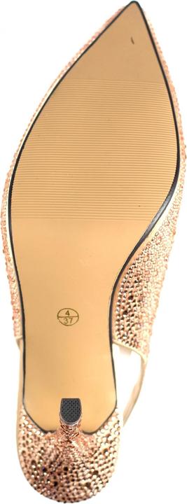 Actual product image Lunar Rubiya Diamante Sling Back Court Shoes (37)