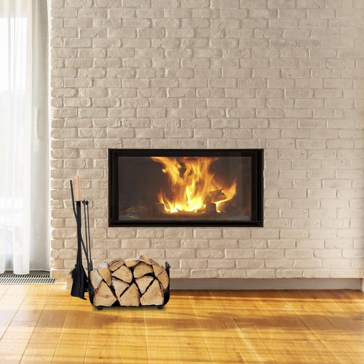 Image du produit Relaxdays panier bûches (46 x 30 x 62.5 cm)