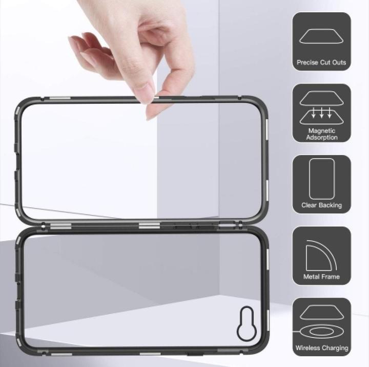 Image du produit G-Case Apple iPhone 7 Aluminium Magnetic Glass Case Étui (Apple iPhone 7)
