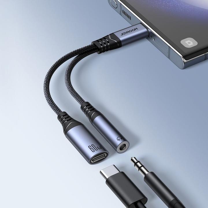 Image du produit Joyroom SY-C02 (USB Type C, USB Type C, Prise de 3,5 mm)