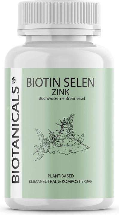 Produktbild Biotanicals Biotin Selen Zink (120 Stück, Kapseln, 105 g)