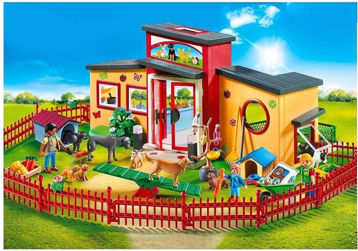 Actual product image Playmobil 71599 Animal hotel 'Pfötchen' (71599, Playmobil My Life)