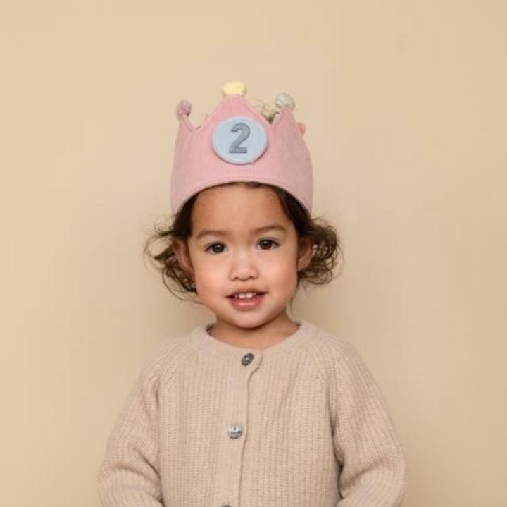 Produktbild Little Dutch Geburtstagskrone mit Zahlen pink