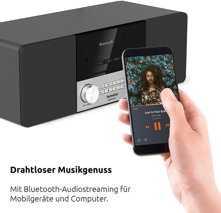 Image du produit TechniSat DigitRadio 3 (DAB+ DAB, FM, Bluetooth)