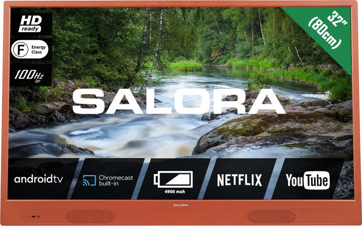 Produktbild Salora LANGATON32SO tv 81,3 cm HD Smart TV Wifi Oranje (32", LED, HD ready)