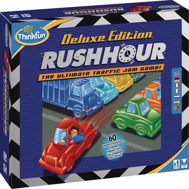 Actual product image Thinkfun Rush Hour Deluxe brain game (German)