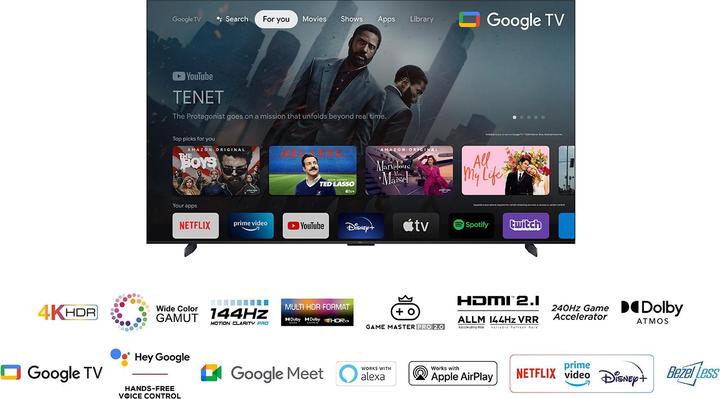 Produktbild TCL 98P745 (98", LED, 4K, 2023)