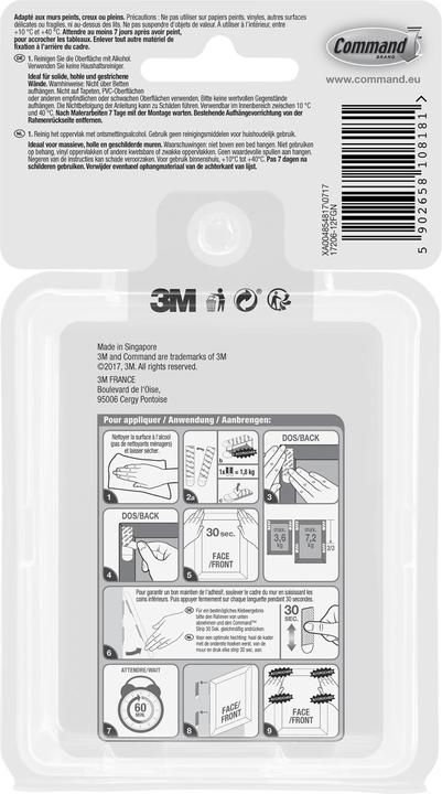Actual product image Command Languettes Accroches Tableaux L, Multipack (7.20 kg)