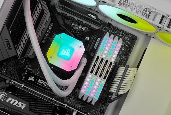 Actual product image Corsair iCUE H150i Elite Capellix