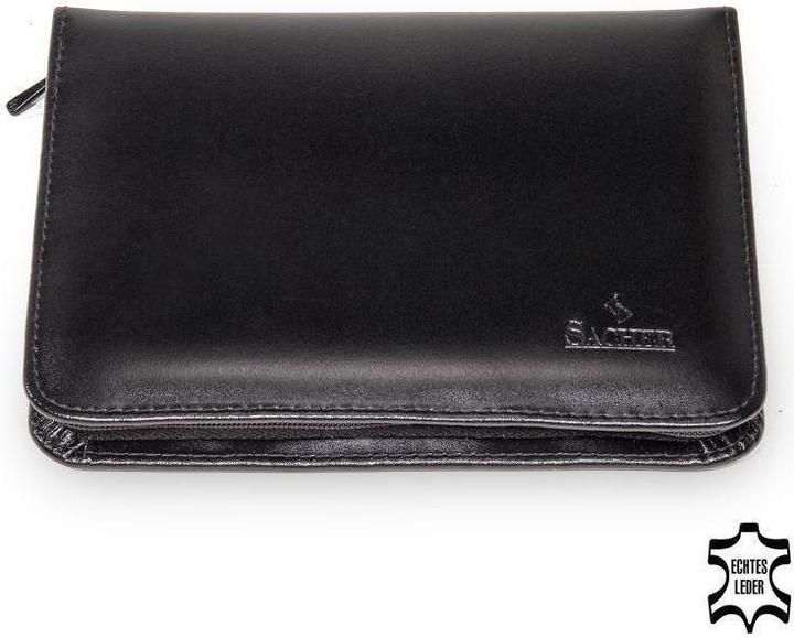 Actual product image Sacher TR800R.0104 - 13-piece manicure case Manicure set black (leather)