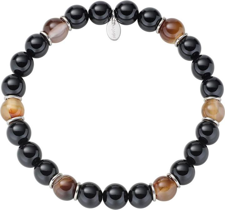 Amen Agate Steel Armband (Edelstahl)